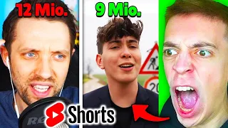 CLASHGAMES reagiert auf NEUSTE YOUTUBE SHORTS! 😲 (Benx, Finnel)