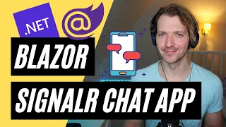 .NET 6 Blazor 🔥 Chat with SignalR using WebSockets