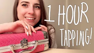 ASMR 1H of Gentle Tapping 💕 (with scratching + hand movements)