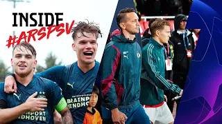 INSIDE | An Inside look 🔎 at the UEFA Youth League & Champions League 🆚 Arsenal F.C.