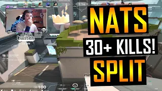 SPLIT! MVP! 30+ KILLS! LIQUID NATS INSANE CYPHER VALORANT RANKED GAMEPLAY [Full Match VOD]