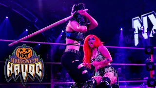 Gigi Dolin vs. Blair Davenport - Lights Out Match: NXT Halloween Havoc highlights, Oct. 24, 2023