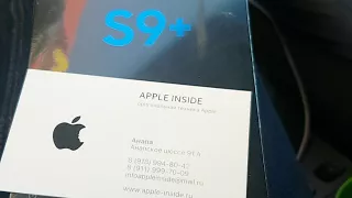 Поменял iPhon X На Самсу .... Распаковка Samsung S9+