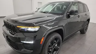 2024 JEEP GRAND CHEROKEE LIMITED BLACK APPEARANCE ROCKY MOUNTAIN BROWN 4K WALKAROUND 24J55