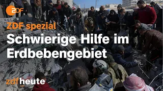 ZDF spezial: Wettlauf gegen die Zeit - Erdbeben in der Türkei und Syrien