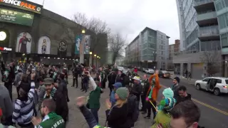 Providence Park after Timbers Won