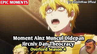 Ainz Appeared In Front Of Jircniv And Theocracy - Overlord Season 4