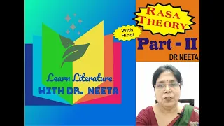 Rasa Theory Part - II With Hindi