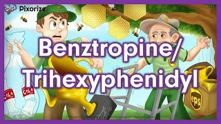 Benztropine / Trihexyphenidyl Mnemonic for Nursing Pharmacology (NCLEX)