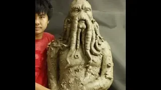 Sculpture​ davy​jones​ stop motion​