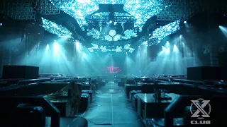 The Chinese Shanghai X - CLUB light show 2017