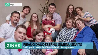 ReTV: Pieaug daudzbērnu ģimeņu skaits