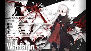 Warfarin! | A Mediocre Arknights Operator Guide