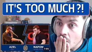 Judge World Beatbox Championship Reacts :  🇮🇹 Azel vs NaPom 🇺🇸 Quarterfinal