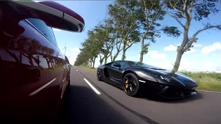 Tesla Model S P90D vs. Lamborghni Aventador LP700-4