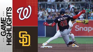 Nationals vs. Padres Game Highlights (6/24/23) | MLB Highlights