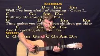 Landslide (Fleetwood Mac) Strum Guitar Cover Lesson with Chords/Lyrics