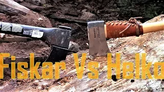 Helko Werks 28" Scout Vs Fiskars 28" Chopping Axe (Felling Trees)