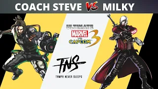 Coach Steve vs Milky TNS UMvC3 Tournament #66 Top 24 Ultimate Marvel vs Capcom 3 (January 7th, 2022)