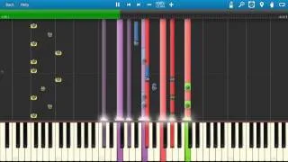 Madonna - Papa Don't Preach Piano Tutorial - How to play - Synthesia Cover