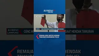 Remaja Geng Motor Hendak Tawuran Diamankan Polisi