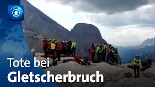 Dolomiten: Mindestens sechs Tote bei Gletschersturz