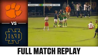 Clemson vs. Notre Dame Full Match Replay | 2023 ACC Men's Soccer