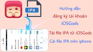 Cách đăng ký tài khoản iOSGods | Cách tải file IPA từ iOSGods | Cài file IPA trên iphone @hadu75tv