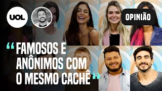 BBB 21: Famosos terão o mesmo cachê que anônimos  - e ainda assim fazem fila na Globo | Fefito