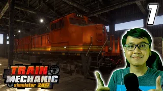 JADI KANG BENGKEL KERETA | Train Mechanic Simulator Indonesia (1)