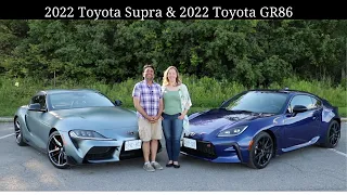 2022 Toyota Supra vs. Toyota GR86 - Twice the price = twice as nice?