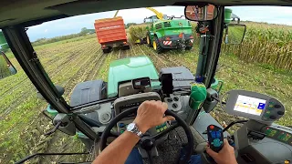 Cab View | Fendt 916 TMS | Mais Silage