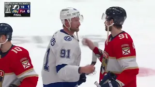 Lightning and Panthers shake hands