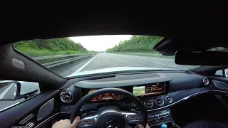 2018 Mercedes-Benz CLS 450 4M - POV Autobahn run