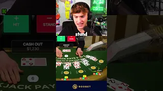THE MOST INSANE BLACKJACK WIN OF ALL TIME!
