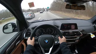 2021 BMW X3 POV Test Drive and Thoughts