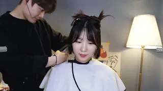 [ASMR] What if a real hairdresser does an ASMR sound? 💇🏻‍♀