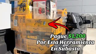 🔴De Nuevo Compré Herramienta Dewalt En La Subasta🔴