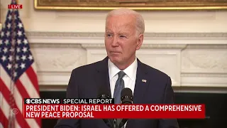 Biden details 3-phase hostage deal aimed at winding down the Israel-Hamas war