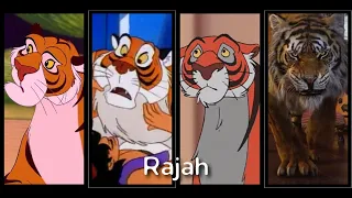 Rajah the Tiger Evolution / Jasmine's Pet Tiger (1992-2023)