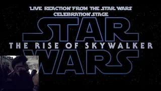 EPISODE 9 TRAILER LIVE REACTION FROM THE CELEBRATION STAGE AT STAR WARS CELEBRATION