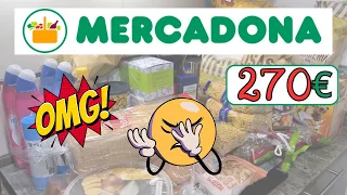 ✅Compra Online en MERCADONA!! Menudo DESASTRE + 270€ | Me cambien un producto😣CON PRECIOS!!