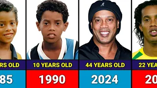 Ronaldinho - Transformation From 1 to 44 Years Old