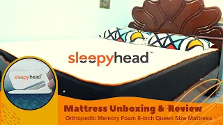 Sleepyhead Original BodyIQ Orthopedic Memory Foam Mattress | Unboxing | Review