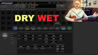 Запись с Fractal FM3. Как использовать c плагинами. DRY/WET сигнал.(Для начинающих пользователей)