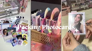 🐚🪸Packing Kpop Photocards #42 [ ASMR ] ✨| tiktok compilation |