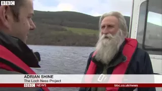 Long lost Nessie monster prop found in Loch Ness   BBC News