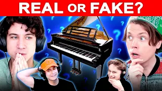 Real vs Fake Piano - Can Pianists Tell? (w/ Daniel Thrasher, Marcus Veltri, Joe Jenkins)