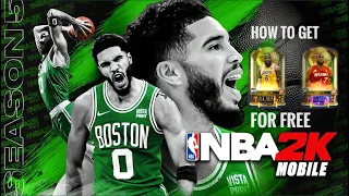 [How To Get] LBJ and DWade for FREE | NBA 2k Mobile Season 5 @pinoyballerz