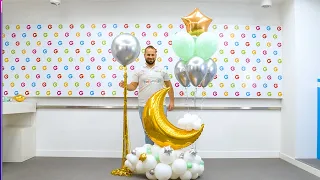 Create a Stunning Balloon Bouquet: Eco-Friendly Centerpiece Tutorial by Gemar